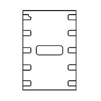 Semtech RCLAMP2594N.TCT ESD Suppressors Low Cap. RailClamp 4 Line Surge/ESD Prot
