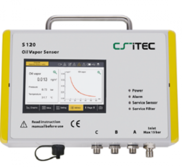 Inspection service for compressed air and gas testing instruments