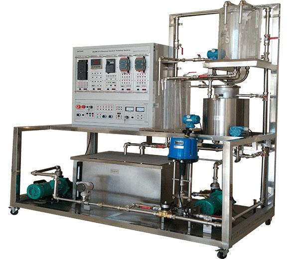 Process control training equipment for industrial automation education