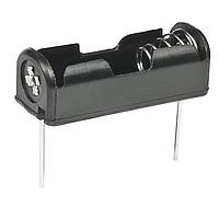 NKK Switches AT094 Adapter, PCB PC MOUNT N STYLE BATTERY HOLDER