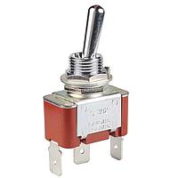 NKK Switches S302F Medium, High Capacity Standard Size Toggles SPDT ON-ON .250 QUICK CONNECT 15A