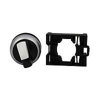 Eaton M22-WRK3-1 Knob, Three Position NON-ILL 3POS MTN-L MOM-R  SEL SW THB-GP