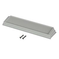 BOPLA 20162035 Covers COVER, TERMINAL COMP, BOCARD, 44 X 188 X 20MM, L, GRAY, MEMB SURFACE, ABS, BCD 160 KRD-7035