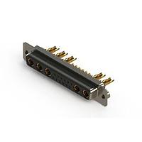 EDAC 628-17W5222-2T2 Mixed Contact D-Sub Connectors Vertical Combo Dsub