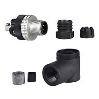 Telemecanique XZCC12MCM50B Sensor Connectors M12 ANGLE CONNECT. 5 PINS