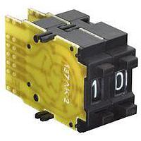 APEM DPS8301AKLS2 Thumbwheel Switches 8MM DUAL PB SWITCH PCB SHORT W/SOLD PIN