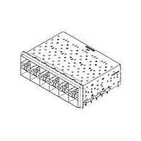 Amphenol Commercial Products U86D662710121 SFP SFP PLUS 2X6 COMBO METAL 2 LPS PER PORT