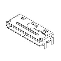 Amphenol Commercial Products G14B80121112HR Connectors OCULINK 8X RECEPTACLE Right Angle SMT with shell leg SMT type, 30U", LCP, Black, Tape and Rell packing