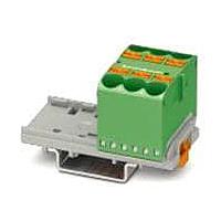 PHOENIX CONTACT 1082407 Fixed Terminal Blocks PTFIX 6X10/S-NS35 GN