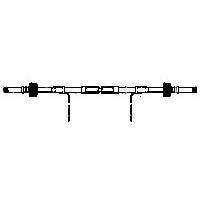Raychem - TE Connectivity 3-848075-5 Standard Circular Connector LGH-2 LEAD DBL MLD END