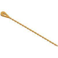 Essentra Components BT-2-10-YL Releasable Beaded Tie,Rel,Yellow,2.5 in Lg