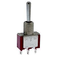 E-Switch 100SP2T2B1M1QEH Toggle Switches SPDT ON-NONE-(ON)