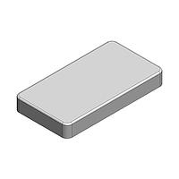 Masach Tech MS546-10S-NS EMI/RFI Shield, One-Piece 54.6 x 29.6 x 7mm One-piece Drawn-Seamless RF Shield/EMI Shield (Nickel-Silver)