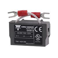 Carlo Gavazzi GUS12 Midi-Contactor Varistor surge absorbing unit for CC9 through CC150 contactors with 100-125VAC or VDC coils.