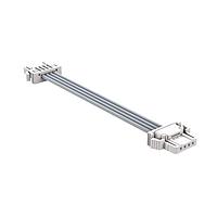 ERNI - TE Connectivity 119836-E Discrete Wire Cable Assemblies IBRIDGE_CS 04 1 AWG24 PVC DE 100
