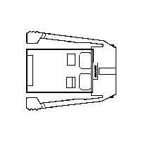 AMP Connectors - TE Connectivity 3-520424-3 Modular 8 SDL RND PLUG ASSY 50 SERIES