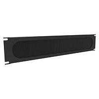Hammond Manufacturing BRP2UBK Racks & Rack Cabinets Cable Manager Panel Brush Horizontal 3.5