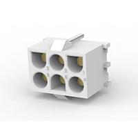 AMP Connectors - TE Connectivity 643424-3 Headers 6P HDR ASSY POL 94V0