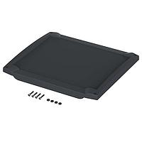 BOPLA 20251324 Covers COVER, FRONT, BOCARD, 264 X 232.85 X 18.6MM, G, GRAY. SCREW-ON, MEM SURFACE, ABS,