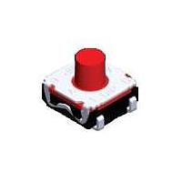Diptronics T6WJ2SGQR Tactile Switches SPST 50mA/32VDC 6.2SQ 350gf VERT