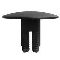 Essentra Components BR2-226-01BK Snap-Together Rivet Rivet Barbed 0.406 Head OD Black