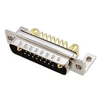 NorComp 684S17W2103L461 Mixed Contact D-Sub Connectors IP67 POWER-D 17W2 40A R/A MALE