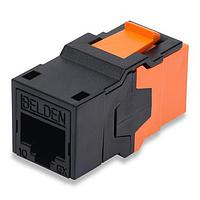 Belden AX104019 Fiber Optic Connectors 10GX KCONN RJ45 COUPLER,BL