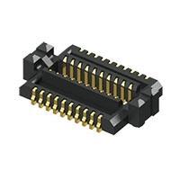 Samtec TLH-010-0.50-G-D-A-FR Board to Board & Mezzanine Connectors 0.50 mm Micro Blade & Beam Ultra Low Profile Terminal Strip