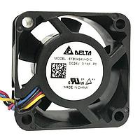 Delta Electronics, Inc. EFB0424VHD-CP0 Axial DC Axial Fan, 40x40x20mm, 24VDC, 9.398CFM, 1.44W, 37.3dBA, 9000RPM, Tach/PWM