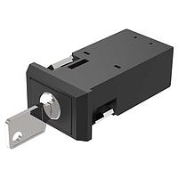 EAO 22-333.111D Keylock Switches LENS SQ MSHRM BLK OP