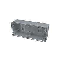 Bud Industries PN-1326-C Electrical Enclosures IP65 NEMA 4X Box with Clear Cover (7.7 X 3.2 X 2.2 In)