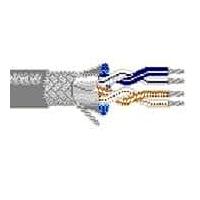 Belden 8102 0601000 Networking 24AWG 2PR SHIELD 1000ft SPOOL CHROME