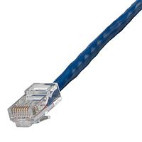 AIM-Cambridge / Cinch Connectivity Solutions 73-7772-25 Cat 5e CAT5E Assembled Patch Cable 25 ft Blue