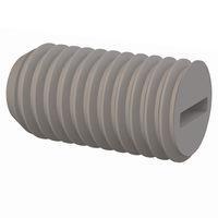 Essentra Components 50M100150R019 Set Screw Slotted Set Screw, Slotted Head, M10 X 1.5 Thread, 19mm Lg