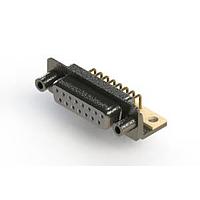 EDAC 622-M15-260-WT6 D-Sub Connectors - Standard Density EDAC Right Angle D-Sub Connector