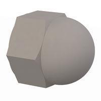 Essentra Components 05M100150CN Cap Cap Nut, M10 X 1.5 Thread, 18.0 Height