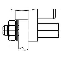 AirBorn 00-000-000-000-2200 Jack Screw HARDWARE, M SERIES