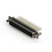 EDAC 627-M37-223-LN4 D-Sub Connectors - Standard Density Vertical Machined D-Sub Connectors