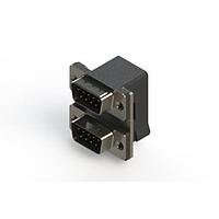 EDAC 661-009-364-005 Dual Port D-Sub Connectors Right-angle Dual Port D-Sub Connector