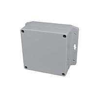 Bud Industries PN-1336-MB NEMA Box IP65 NEMA 4X Box with Mounting Brackets (4.7 X 4.7 X 2.4 In)