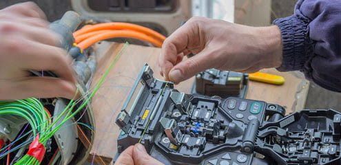 Network fiber optic maintenance