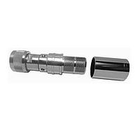 Amphenol Times Microwave Systems EZ-600-UM-X Connectors UHF-male (plug) crimp connector, non-solder pin, no braid trim