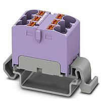 PHOENIX CONTACT 3273674 Push-In Distribution Block PTFIX 6X4-NS35A VT