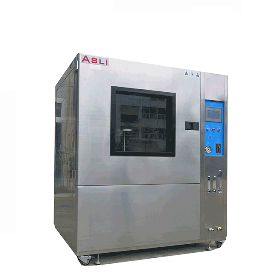 Rain spray and waterproof testing chamber used for environmental test applications