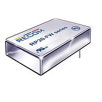 RECOM Power RP20-243.3SFW/N-HC Isolated 20W DC/DC 1.6kV REG 4:1 9-36Vin 3.3Vout