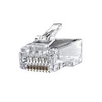 AIM-Cambridge / Cinch Connectivity Solutions 32-2298UL Modular CAT5E l RJ45 l (8C8P)Modular Plug l Shielded l Solid/Stranded l Flat/Round l Built in Strain Relief