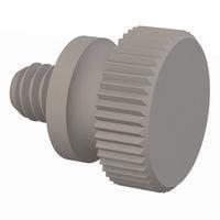 Essentra Components 090832018T Thumb Screw Knurled Thumb Screw, #8-32 Thread, 3/16 Lg