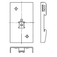 Omron Electronics P9EA-D Adapters Din Rail Adapter for G9EA