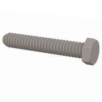 Essentra Components 010256H050 Cap Screw Hex Unslotted Bolt, #2-56 Thread, 1/2 Lg
