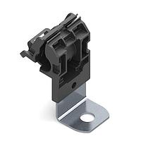 HellermannTyton 151-01942 Ratchet Clamp Ratchet P-Clamp, 0.24 - 0.54" Bundle Dia, 90 Long, 0.51" Hole Dia, PA66HIRHSUV/SS304, Black, 200/ctn